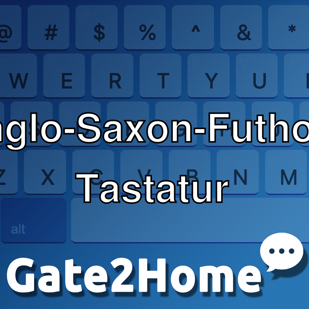 Virtuelle Tastatur in Anglo-Saxon-Futhorc